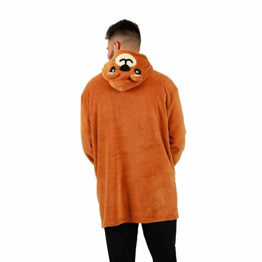 Picture of Bioworld Bear Pillow & Hoodie Blanket