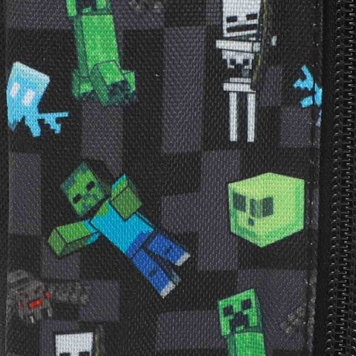 Picture of Minecraft Creeper Youth 5 pc Clear Backpack Set