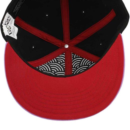 Picture of Pokemon Gengar Embroidered Flat Bill Snapback