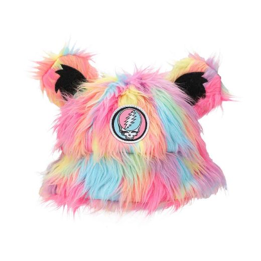 Picture of Grateful Dead Dancing Bear Fuzzy 3D Bucket Hat