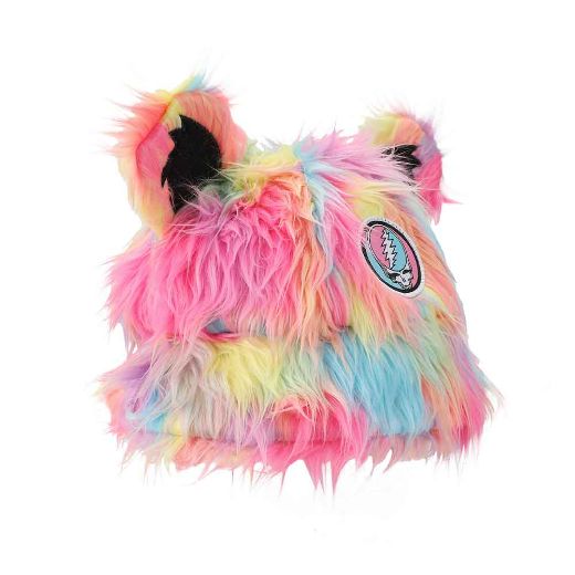 Picture of Grateful Dead Dancing Bear Fuzzy 3D Bucket Hat