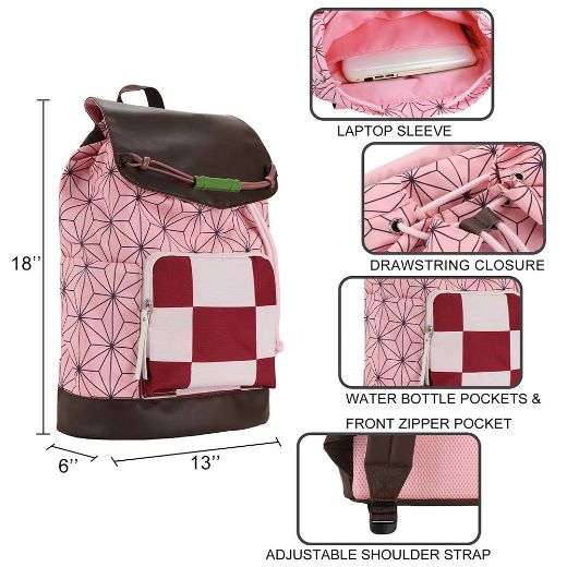 Picture of Demon Slayer Nezuko AOP Slouch Backpack