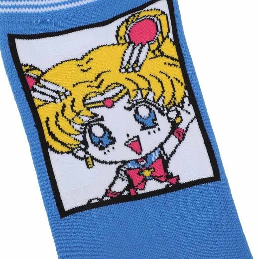 Picture of Sailor Moon Crystal Women's 5 Pair Crew Socks