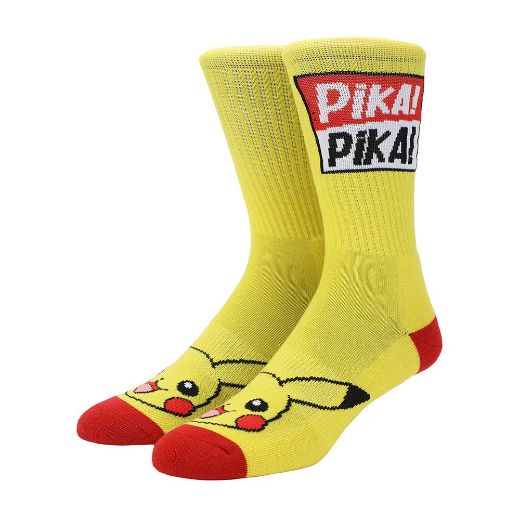 Picture of Pokemon Pika Pika Crew Socks
