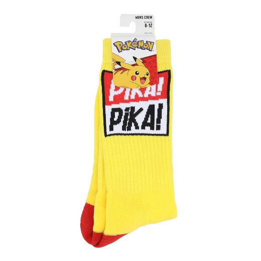 Picture of Pokemon Pika Pika Crew Socks