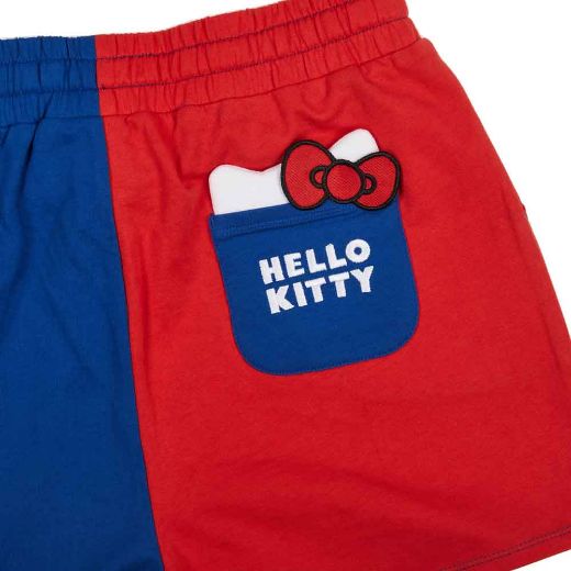 Picture of Hello Kitty Color Block Sweat Shorts