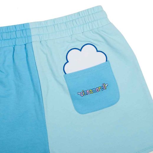 Picture of Cinnamoroll Color Block Sweat Shorts