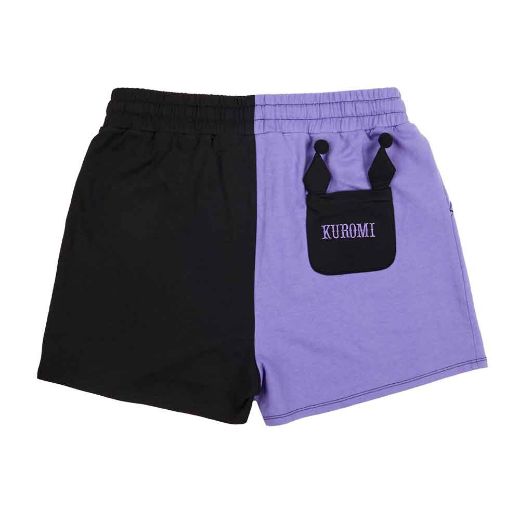 Picture of Kuromi Color Block Sweat Shorts