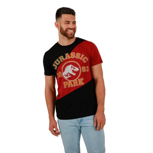 Picture of Jurassic Park Split Panel Unisex Pre-pack Tee