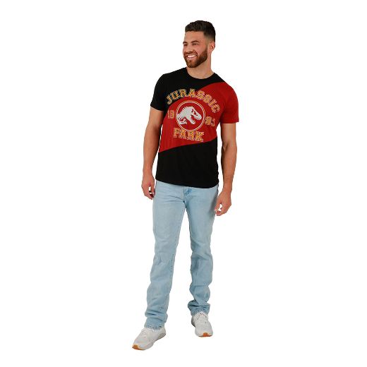 Picture of Jurassic Park Split Panel Unisex Pre-pack Tee