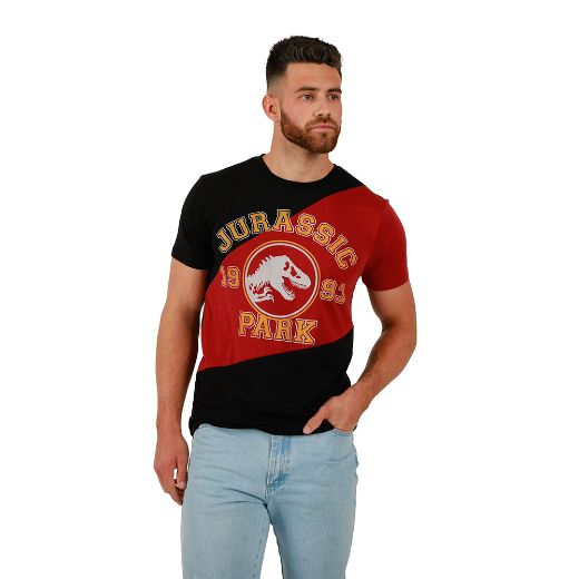 Picture of Jurassic Park Split Panel Unisex Pre-pack Tee