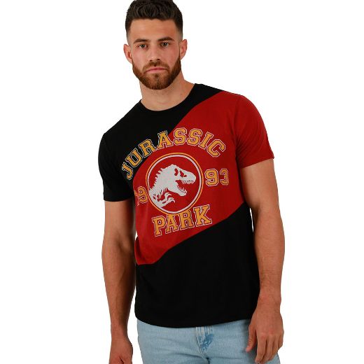 Picture of Jurassic Park Split Panel Unisex Pre-pack Tee
