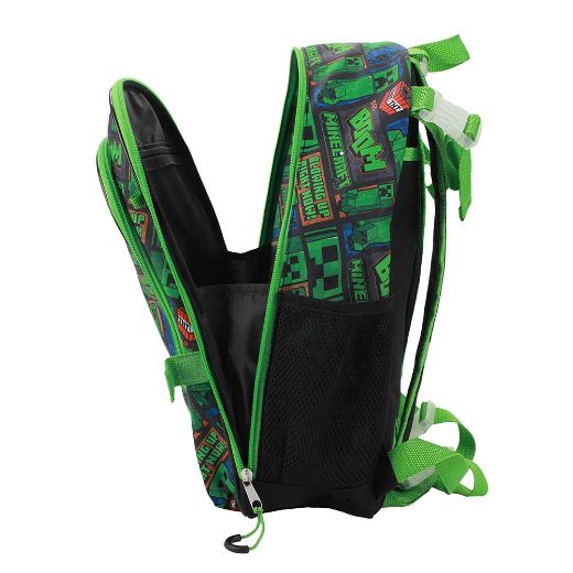 Picture of Minecraft Creeper Youth 5 pc Adaptive Backpack Set