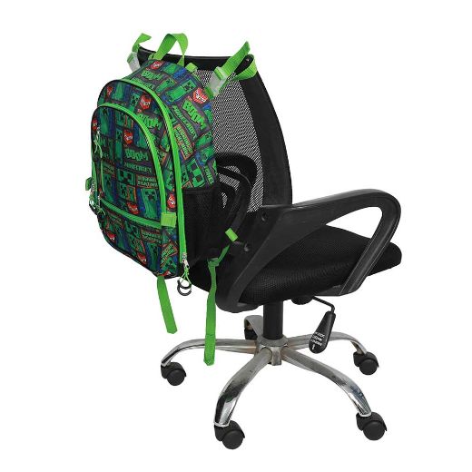 Picture of Minecraft Creeper Youth 5 pc Adaptive Backpack Set