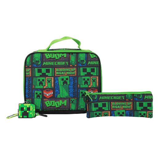 Picture of Minecraft Creeper Youth 5 pc Adaptive Backpack Set