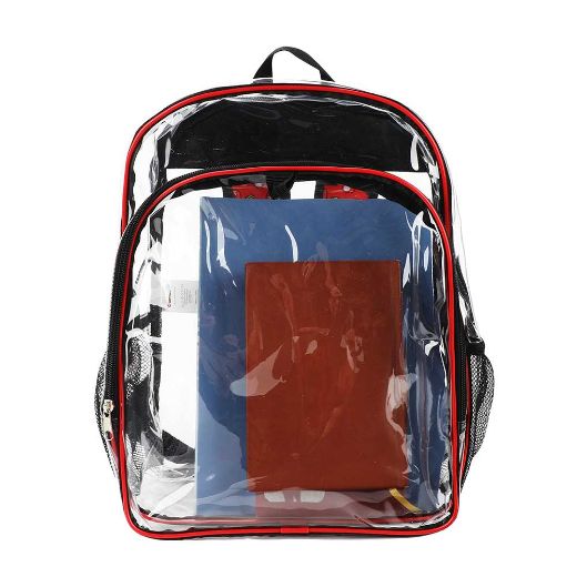 Picture of Super Mario Characters Youth 5 pc Clear Backpack Set