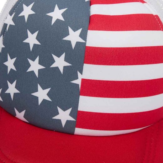 Picture of Americana Flag Classic Foam Trucker