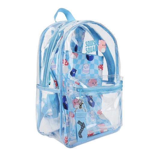 Picture of Squishmallows Clear Backpack & Laptop Sleeve