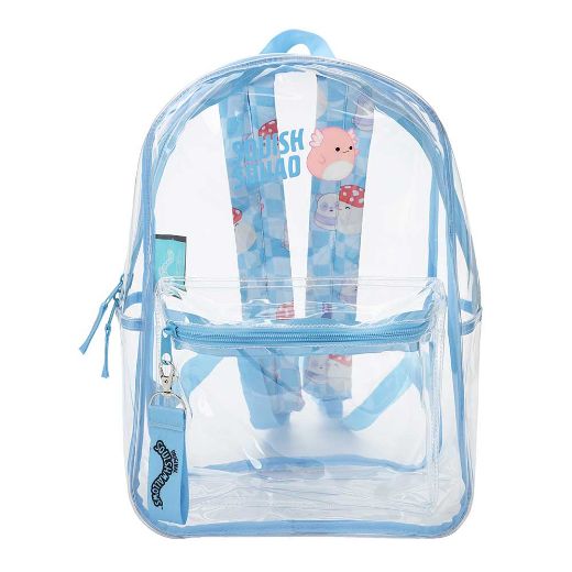 Picture of Squishmallows Clear Backpack & Laptop Sleeve