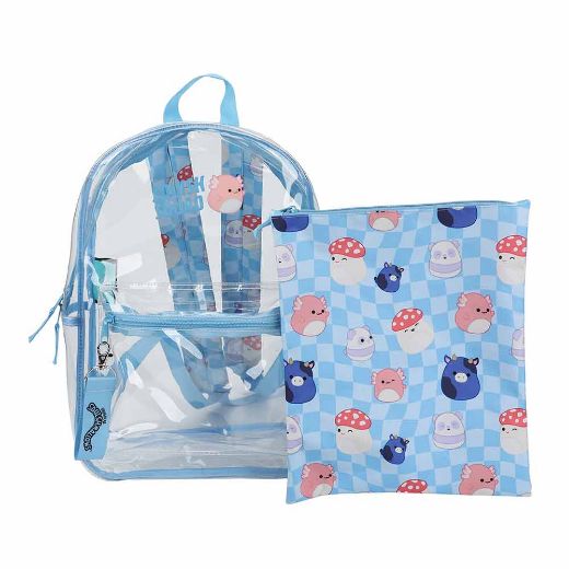 Picture of Squishmallows Clear Backpack & Laptop Sleeve
