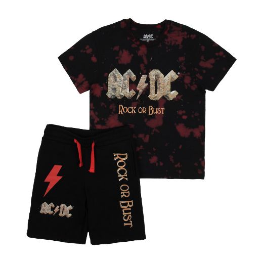 Picture of AC/DC Rock or Bust Youth Tee & Shorts Set