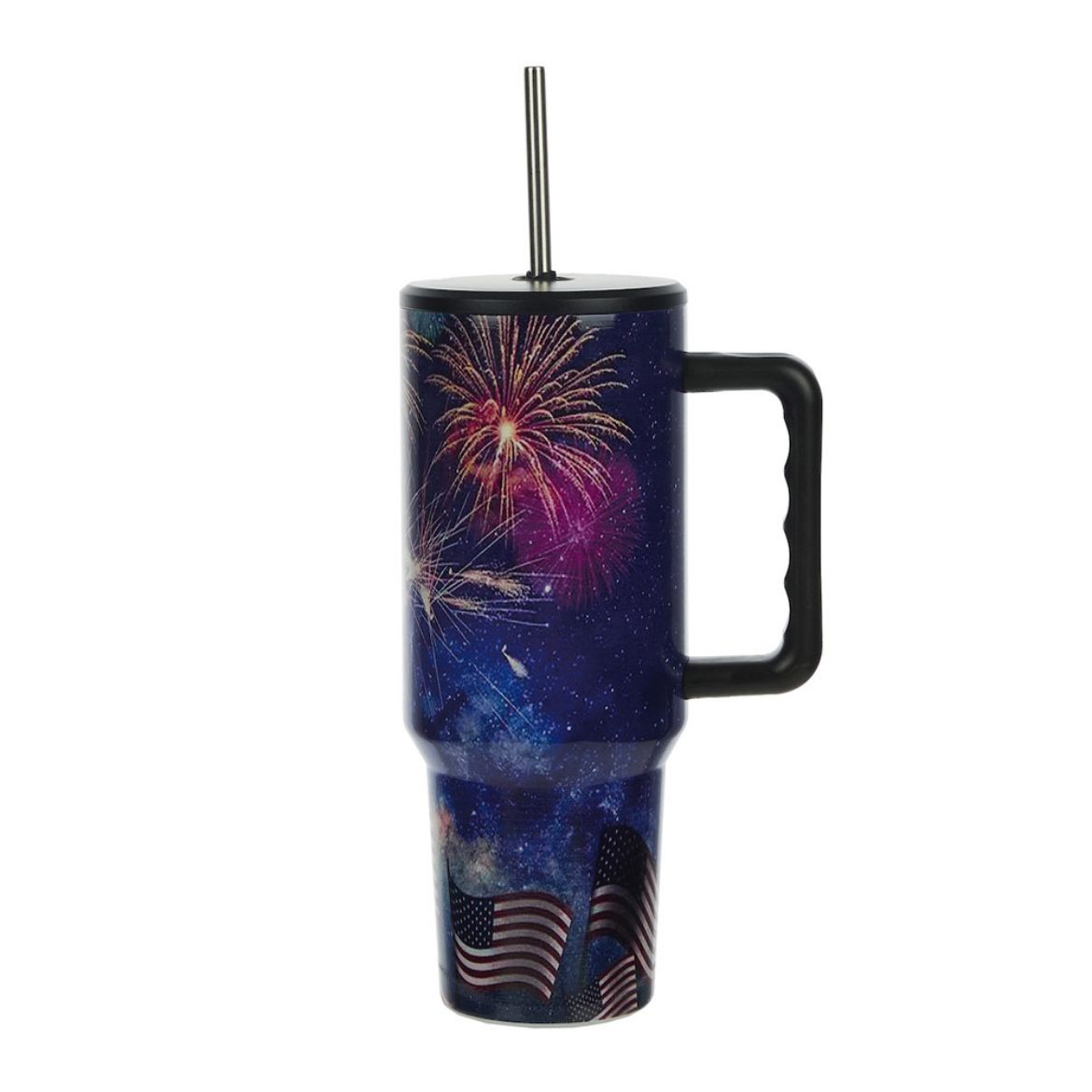 Picture of Americana Fireworks 40 oz. Stainless Steel Tumbler