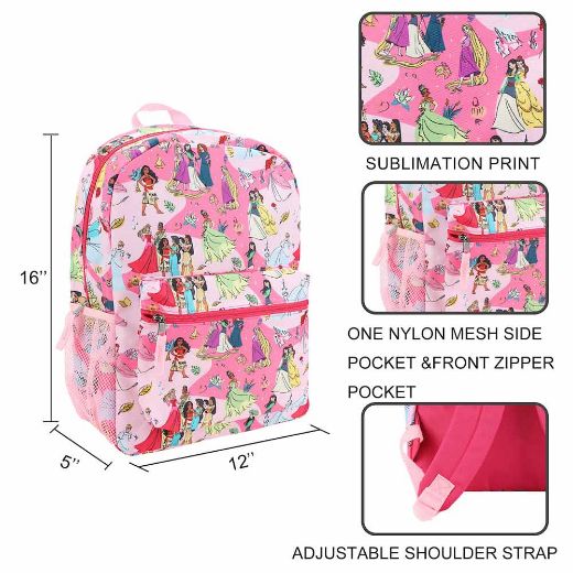 Picture of Disney Princess AOP Youth Backpack