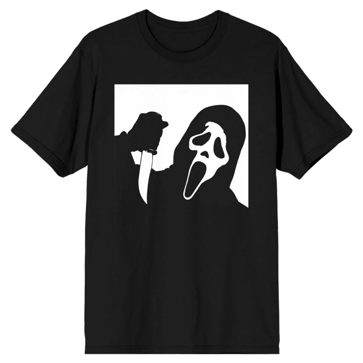 Picture of Ghost Face White Silhouette Unisex Tee