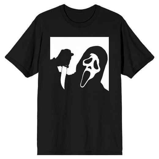 Picture of Ghost Face White Silhouette Unisex Tee