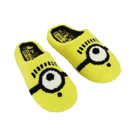 Picture of Minions Stuart Fuzzy Lounge Slippers