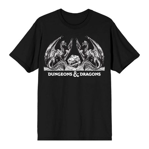 Picture of Dungeon & Dragons Heraldic Dragons Unisex Tee