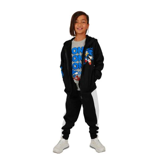 Picture of Sonic the Hedgehog Youth Tee, Hoodie & Jogger Set