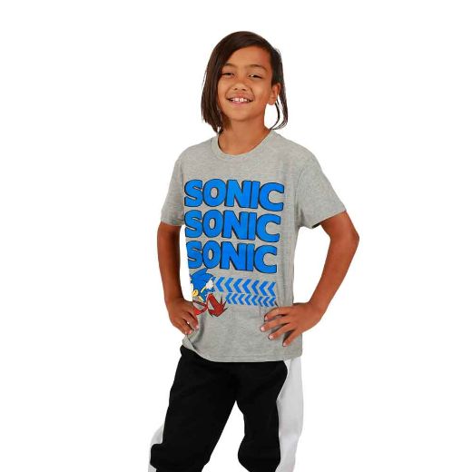 Picture of Sonic the Hedgehog Youth Tee, Hoodie & Jogger Set