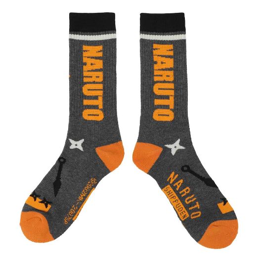 Picture of Naruto Shippuden 3 Pair Crew Socks