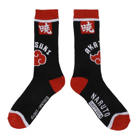 Picture of Naruto Shippuden 3 Pair Crew Socks