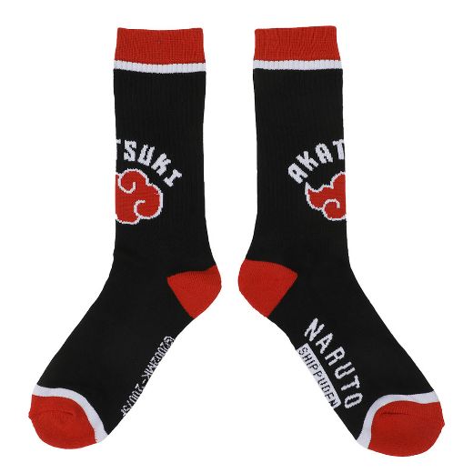 Picture of Naruto Shippuden 3 Pair Crew Socks