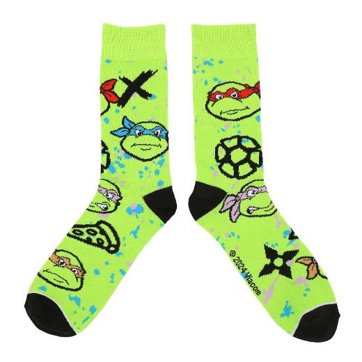 Picture of Teenage Mutant Ninja 5 Pair Crew Socks