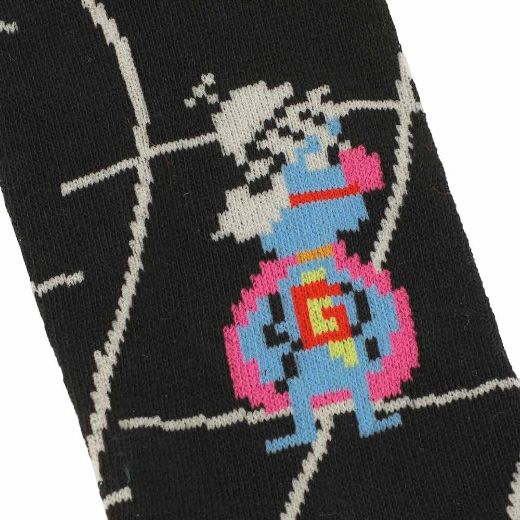 Picture of Sesame Street Pixel Characters 5 Pair Crew Socks 