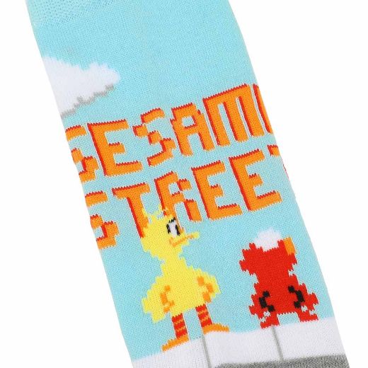 Picture of Sesame Street Pixel Characters 5 Pair Crew Socks 