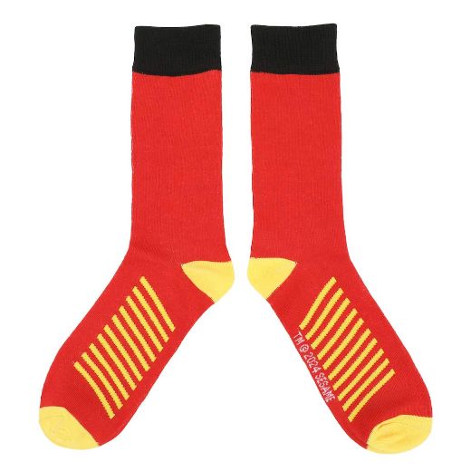 Picture of Sesame Street Pixel Characters 5 Pair Crew Socks 