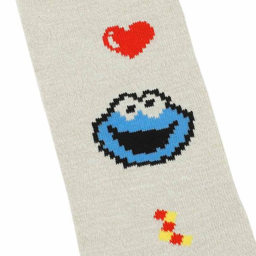 Picture of Sesame Street Pixel Characters 5 Pair Crew Socks 