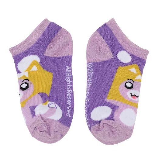 Picture of LankyBox Characters Youth 6 Pair Ankle Socks