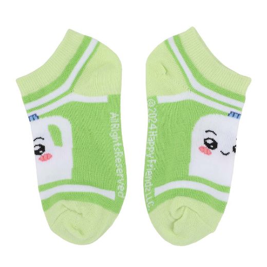 Picture of LankyBox Characters Youth 6 Pair Ankle Socks