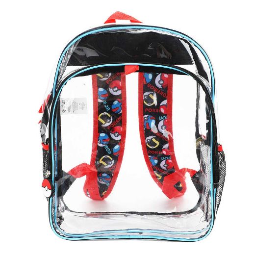 Picture of Pokemon 3 pc Clear Backpack Set