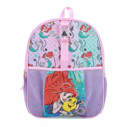 Picture of Disney Ariel Light Up Buckle 5 pc Toddler Backpack Set