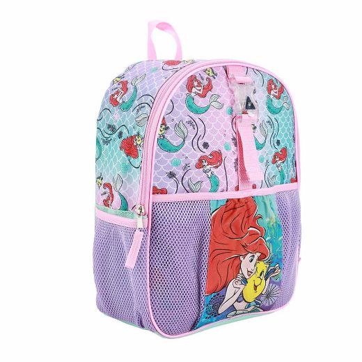 Picture of Disney Ariel Light Up Buckle 5 pc Toddler Backpack Set