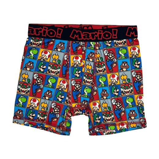 Picture of Super Mario Bros 5 Pack Boxer Briefs