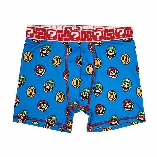 Picture of Super Mario Bros 5 Pack Boxer Briefs