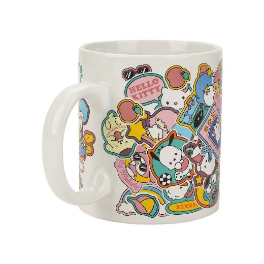 Picture of Hello Kitty & Friends Sticker Collection 16 oz. Ceramic Mug