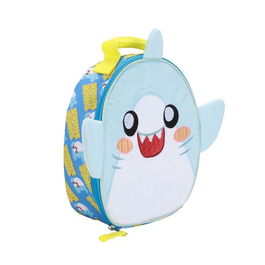 Picture of LankyBox Thicc Shark Plush Insulated Lunch Tote